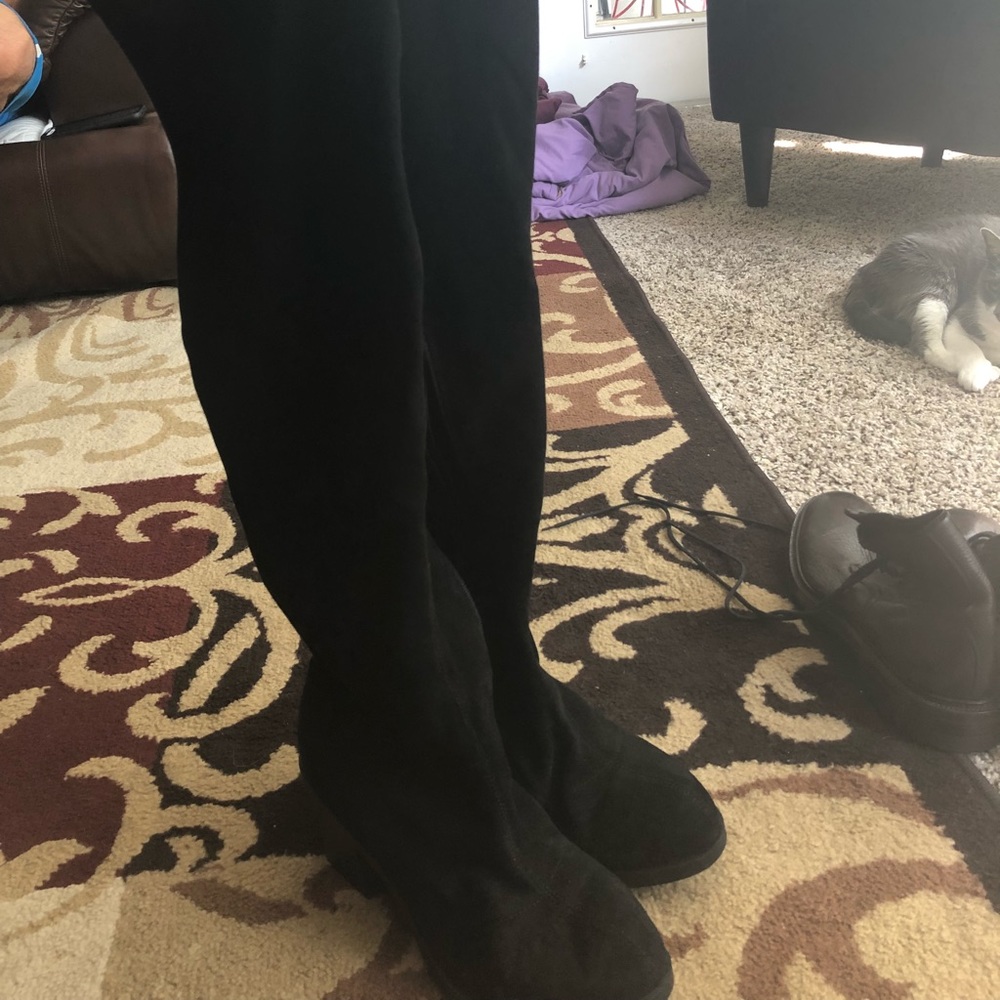 Nordstrom Rack Suede Thigh High